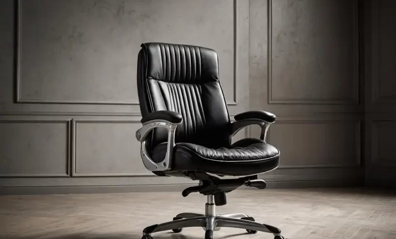 şık tasarımlı müdür sandalyesi