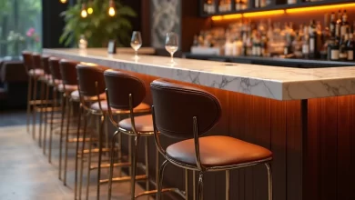 Bar sandalyesi yüksekliği - tezgah ile uyumlu modern bar sandalyeleri